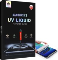 Mocolo Nano Optics UV Liquid Tempered 3D Huawei Nova 10 Edzett üveg kijelzővédő + UV lámpa