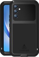 Love Mei Powerful Defender Samsung Galaxy A34 5G Ütésálló Tok + Kijelzővédő üveg - Fekete