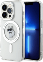 Karl Lagerfeld IML Choupette MagSafe Apple iPhone 15 Pro Tok - Átlátszó