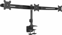 Multibrackets M Vesa Desktopmount 15"-24" LCD TV/Monitor asztali tartó - Fekete (3 kijelző)