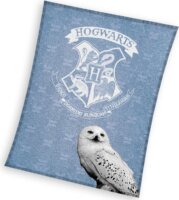 Carbotex Harry Potter: Hedwig mintájú takaró (130 x 170 cm)