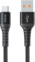 Mcdodo CA-2281 USB-A apa - MicroUSB apa Adat és töltő kábel - Fekete (1m)