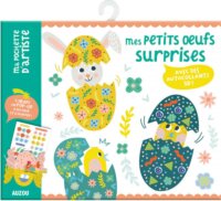 Auzou: Papírdekoráció készítő szett matricákkal - Húsvéti meglepetés tojások