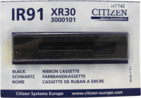 Citizen IR91 XR30 3000101 Nyomtatószalag - Fekete