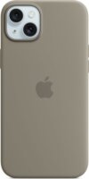 Apple iPhone 15 Plus MagSafe Gyári Szilikon Tok - Agyag