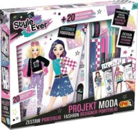 Epee Projekt Moda: Fashion Designer Portfolio divattervező készlet