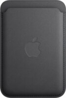 Apple iPhone MagSafe FineWoven Szövet Tárca - Fekete