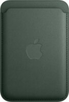 Apple iPhone MagSafe FineWoven Szövet Tárca - Örökzöld