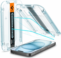 Spigen Glas.tR EZ Fit HD Apple iPhone 15 Edzett üveg kijelzővédő (2db)