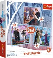 Trefl Jégvarázs II. 3 az 1-ben puzzle 20, 36, 50 darabos