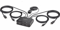 Startech C2-D46-UC2-CBL-KVM USB-C 2-port KVM Switch