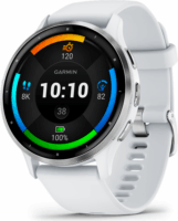 Garmin Venu 3 (45 mm) Okosóra - Ezüst/Fehér