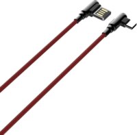 Ldnio LS422 USB-A apa - USB-C apa 2.0 Adat és töltőkábel - Piros (2m)