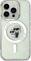 Karl Lagerfeld Karl&Choupette Glitter MagSafe Apple iPhone 15 Pro Max Tok - Átlátszó