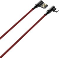 Ldnio LS421 USB-A apa - Micro USB apa 2.0 Adat és töltőkábel - Piros (1m)