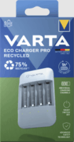 Varta Eco Charger Pro Recycled 4x AA/AAA NiMH Akkumulátor töltő + 4db elem (4x AA - 2100mAh)