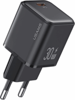 USAMS US-CC186 X-Ron Series USB-C Hálózati töltő - Fekete (30W)