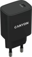 Canyon CNE-CHA20B02 1x USB Type-C Hálózati töltő - Fekete (20W)