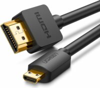 Ugreen HD127 Micro HDMI - HDMI 2.0 Kábel 2m - Fekete