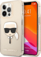 Karl Lagerfeld Apple iPhone 13 Pro Max Hátlapvédő Tok - Arany