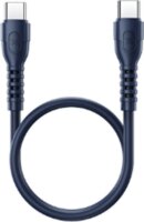 Remax Ledy RC-C022 USB-C apa - USB-C apa 2.0 Adat és töltőkábel - Kék (0.3m)