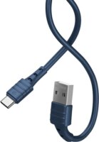Remax Zeron RC-179a USB-A apa - USB-C apa 2.0 Adat és töltőkábel - Kék (1m)