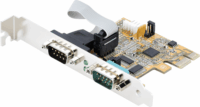 Startech 21050-PC-SERIAL-CARD 2x külső RS232 port bővítő PCIe kártya