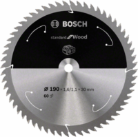 Bosch Standard Fa Körfűrészlap Ø 190mm 60 fog