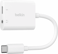 Belkin RockStar USB-C apa - USB-C/3.5mm Jack anya Adapter