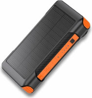 Alcor SD10000 Solar & Dynamo Power Bank 10000mAh - Fekete/Narancssárga