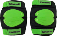 Kawasaki KX-PROT-GRN_L Könyök és térdvédő - Fekete/Zöld (L)