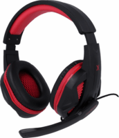 Maxlife MXGH-100 Vezetékes Gamer Fejhallgató - Fekete/Piros
