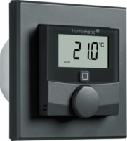 Homematic IP HmIP-BWTH-A Fali termosztát - Antracit