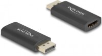 Delock 61055 Aktív DisplayPort 1.4 apa - HDMI anya Adapter