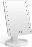 Bewello BW4003 LED Asztali Kozmetikai Sminktükör 16 x 21 cm - Fehér