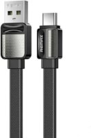 Remax Platinum Pro RC-154a USB-A apa - USB-C apa 2.0 Adat és töltőkábel - Fekete (1m)