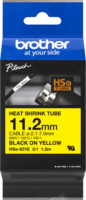 Brother P-Touch HSE-631E 11.2mm x 1500mm szalagkazetta - Sárga alapon fekete