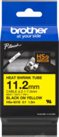 Brother P-Touch HSE-631E 11.2mm x 1500mm Feliratozógép szalag - Sárga alapon fekete