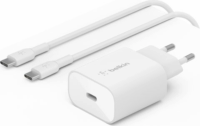 Belkin BoostCharge 1x USB Type-C Hálózati töltő - Fehér (25W)