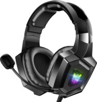 Onikuma K8 RGB Vezetékes Gaming Headset - Fekete