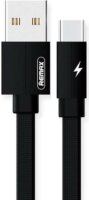 Remax Kerolla RC-094a USB-A apa - USB-C apa 2.0 Adat és töltőkábel - Fekete (1m)