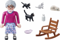Playmobil Nagymama cicákkal