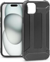 Haffner Armor Apple iPhone 15 Plus Ütésálló Tok - Fekete