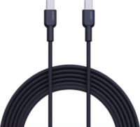AUKEY CB-NCC2 USB-C apa - USB-C apa 2.0 Adat és töltőkábel - Fekete (1.8m)