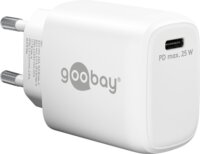 Goobay 65368 USB-C Hálózati töltő - Fehér (25W)