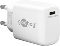 Goobay 65368 USB-C Hálózati Töltő Adapter 25W - Fehér