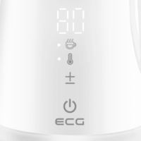 ECG RK 1893 Digitouch 1.7L Vízforraló - Fehér