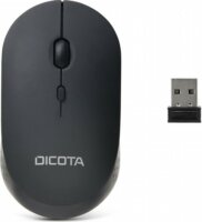 Dicota Silent V2 Wireless Egér - Fekete