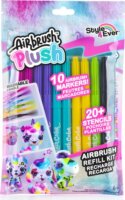 Airbrush Plush Style 4 Ever utántöltő filctoll készlet - Vegyes színek (10 db / csomag)