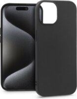 Haffner Apple iPhone 15 Pro Szilikon Tok - Fekete